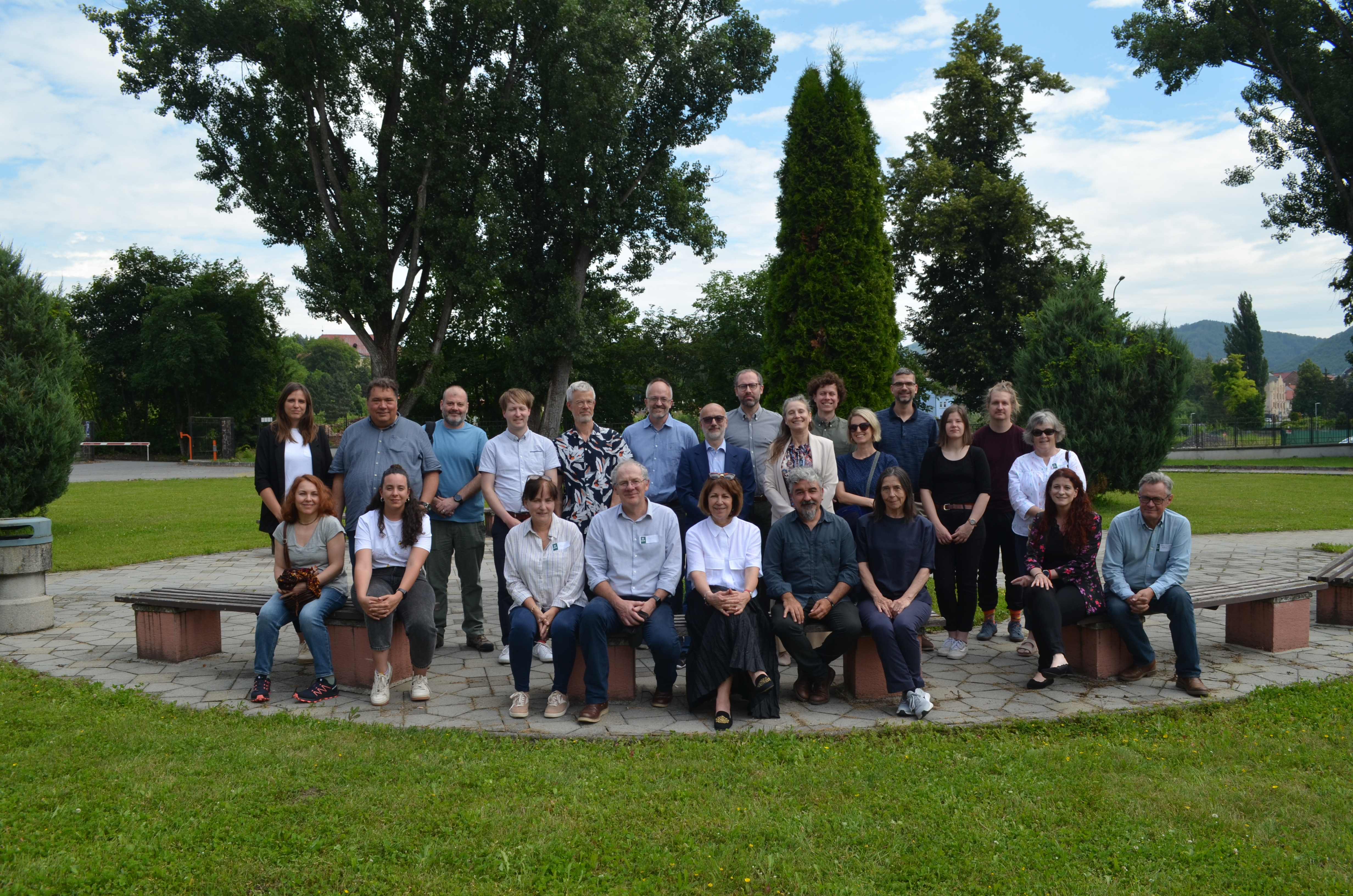 Consortium photo at Banská Bystrica