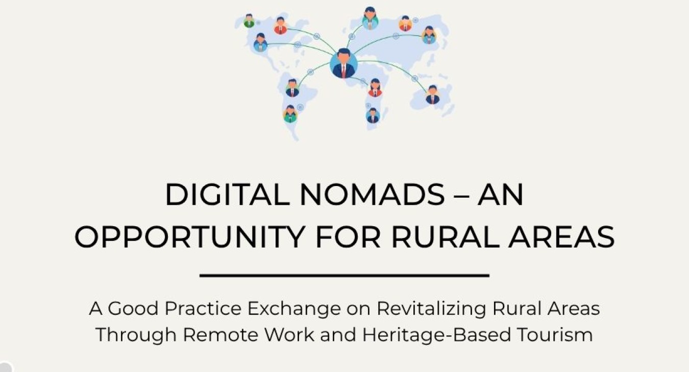 Poster image for Digital Nomads workshop Tues 25 Nov 2025