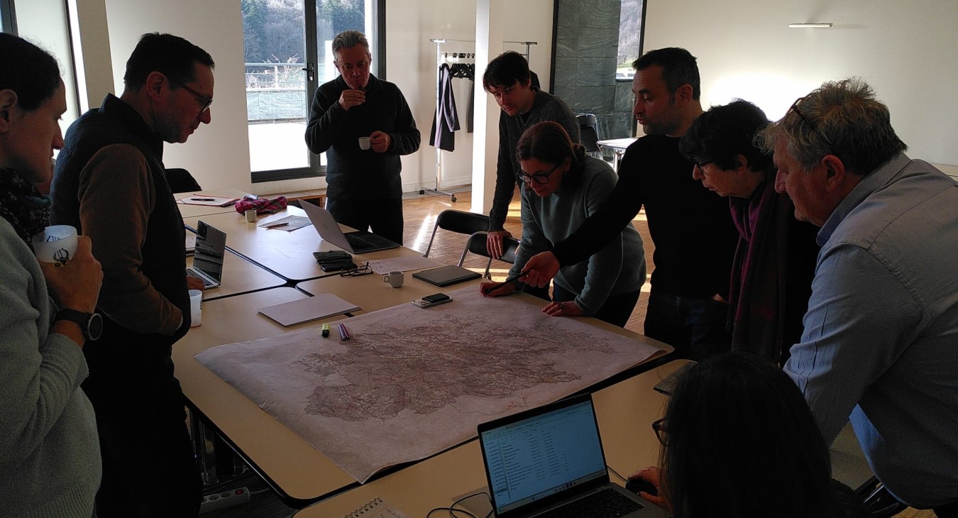 Tour du Morvan des Sommets hiking route project