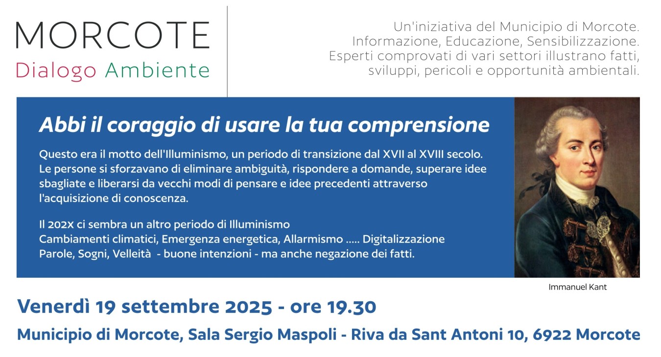 Dialogue Environment evening in MORCOTE 