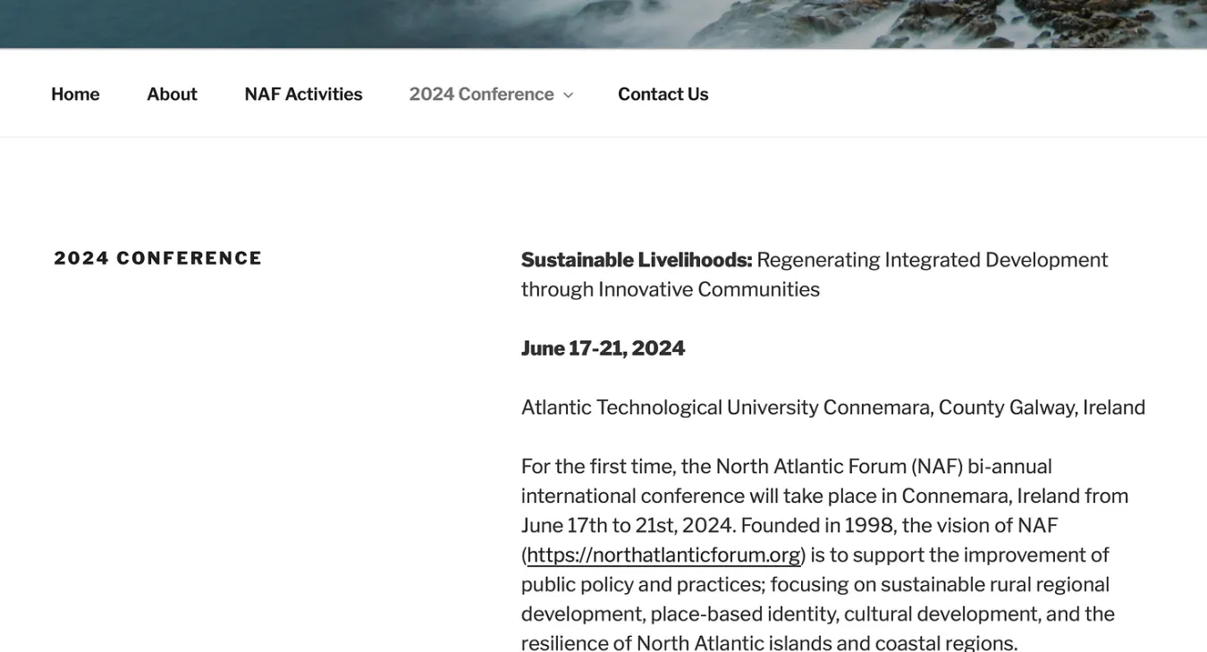 The North Atlantic Forum